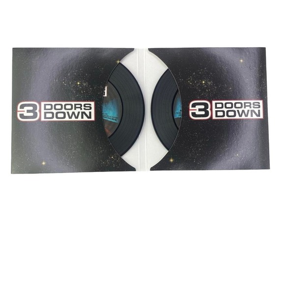 3 Doors Down vinyl record COASTERS merch - Picture 3 of 3